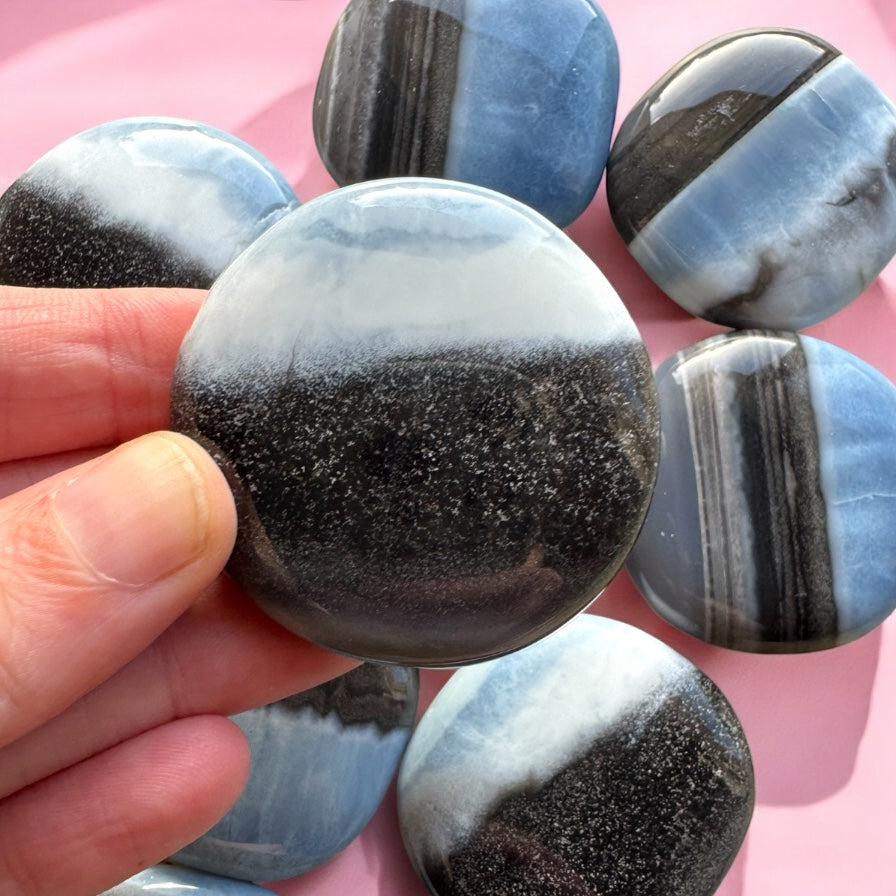 Blue Opal Flat Stones | Choose Your Own