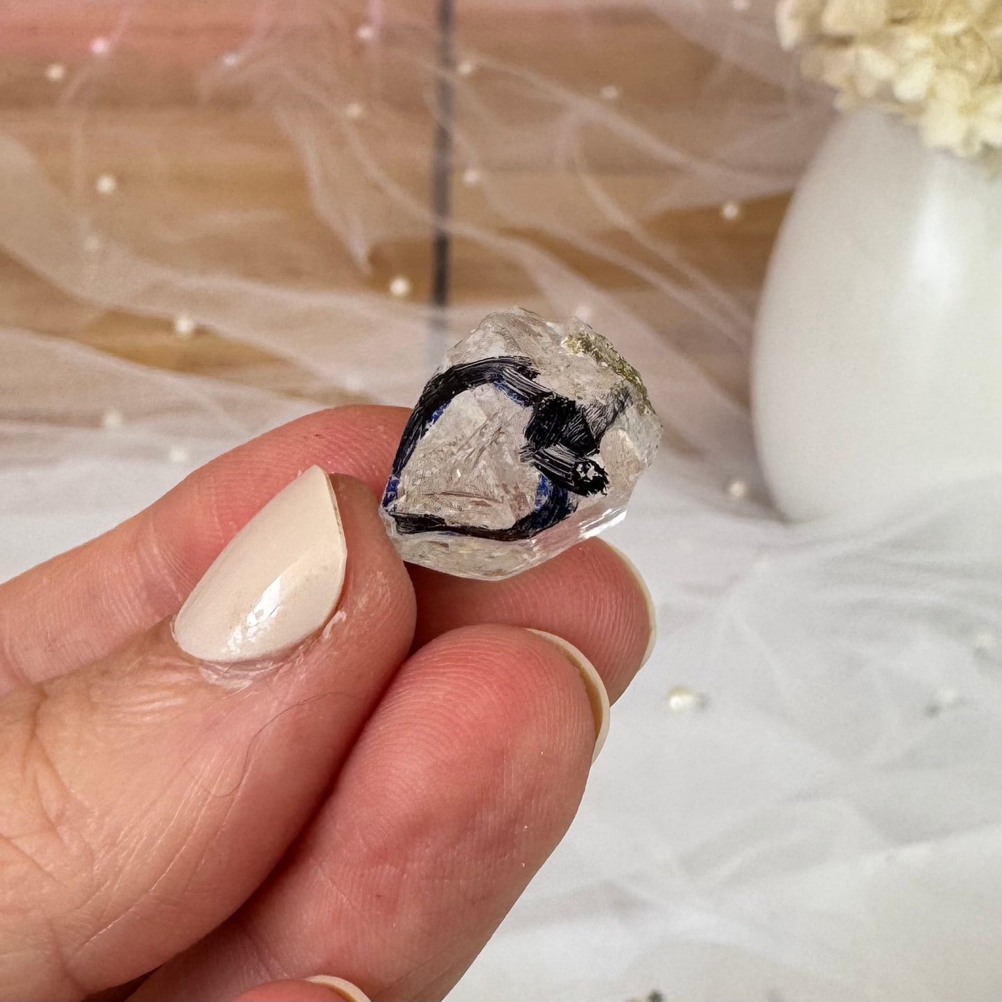Mini Quartz Enhydro Specimen (6)