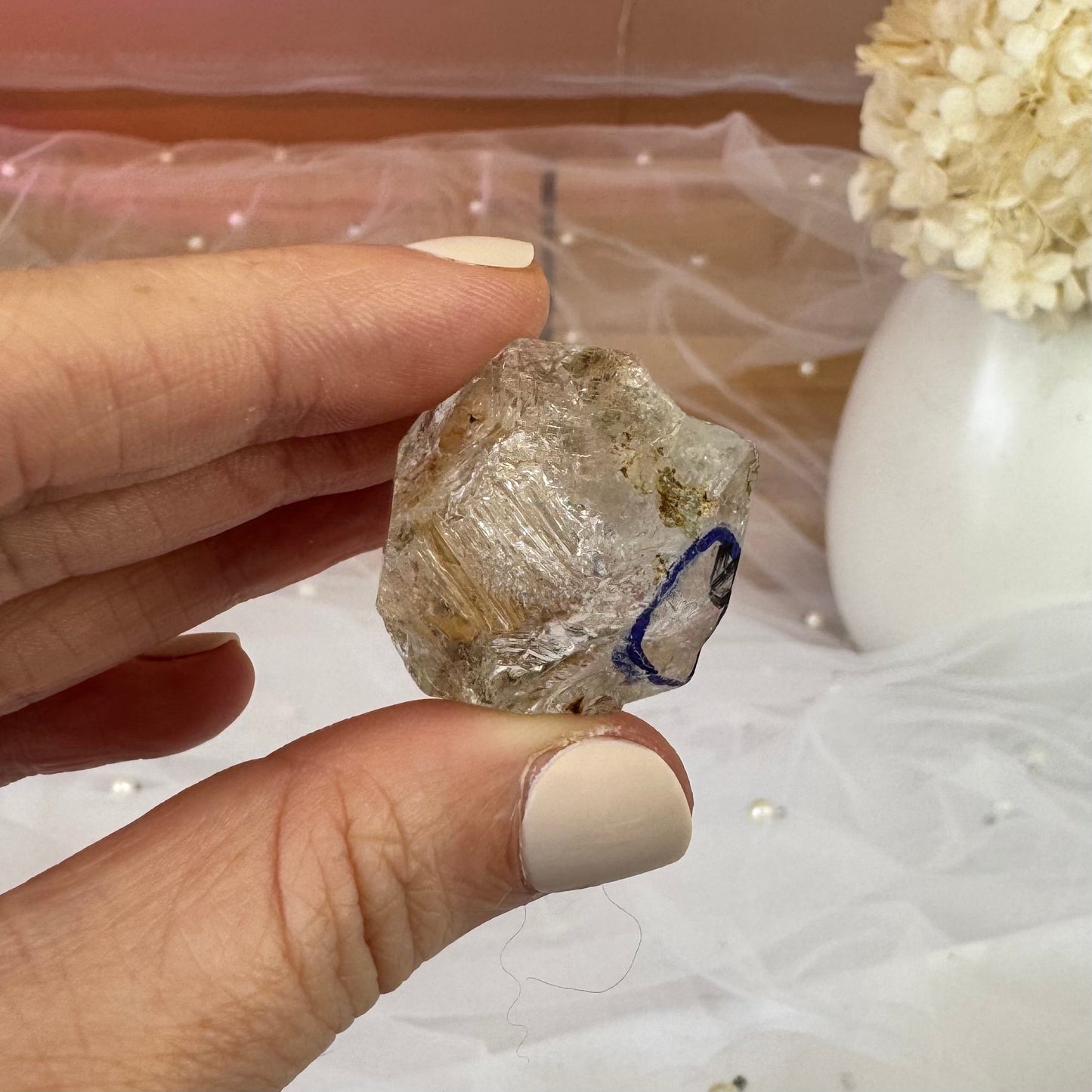 Mini Quartz Enhydro Specimen (25)