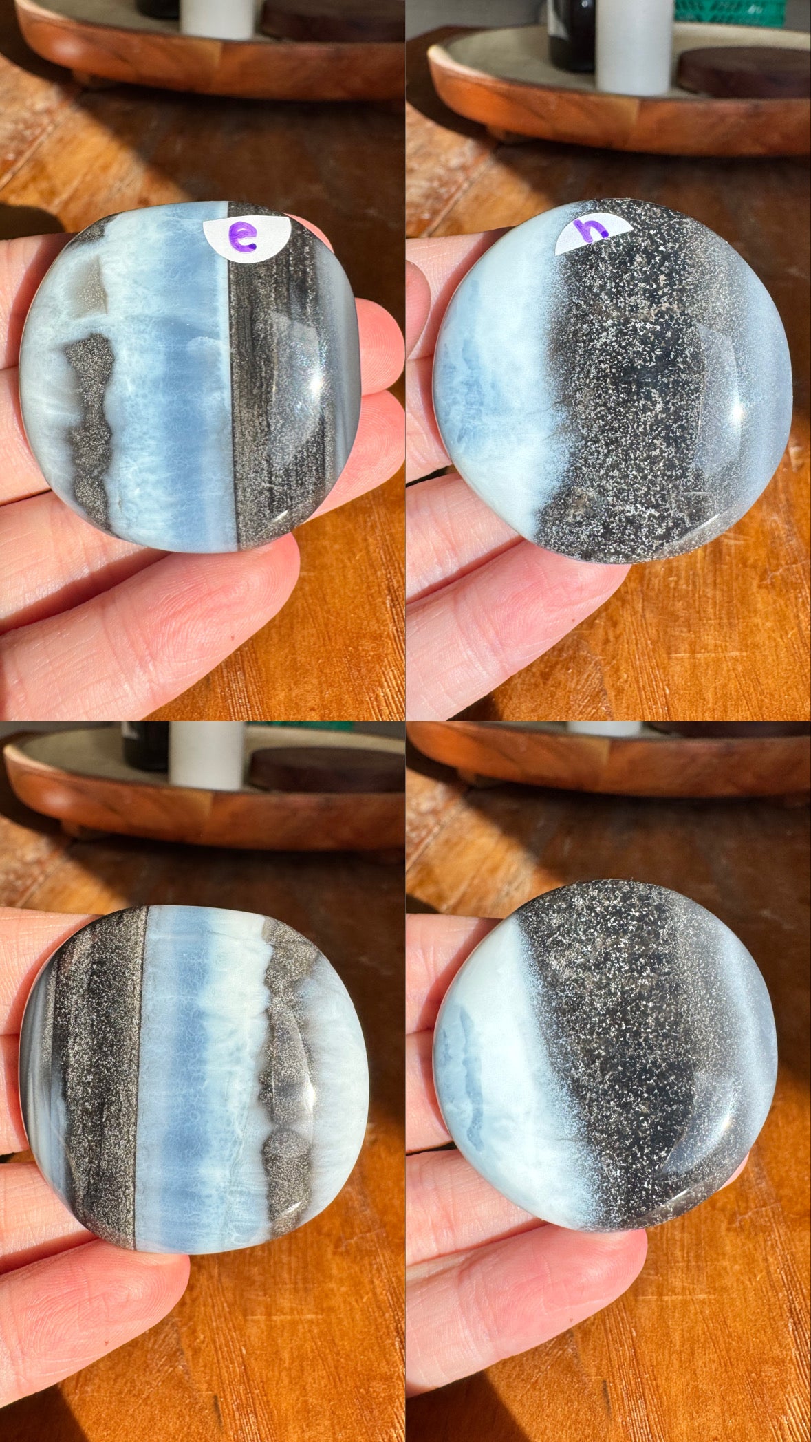 Blue Opal Flat Stones | Choose Your Own