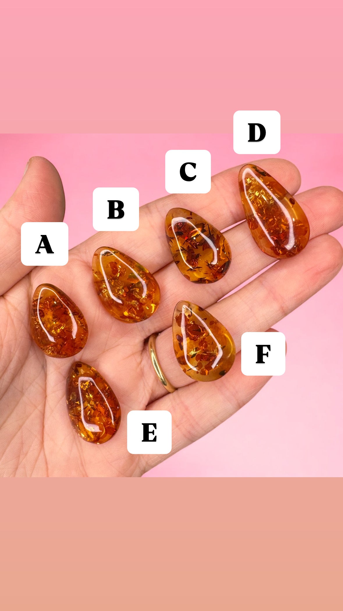 Amber Teardrop Cabs | Choose Your Own