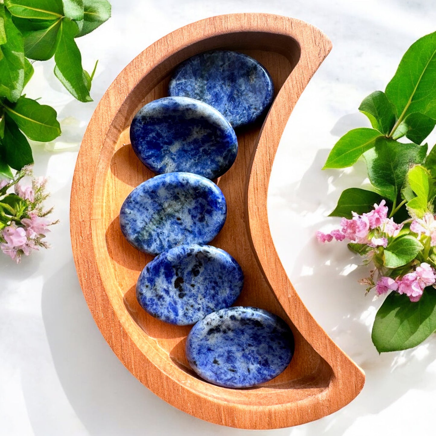 Sodalite Worry Stones