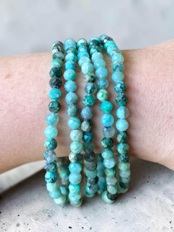 Phoenix Stone Faceted Bead Bracelets