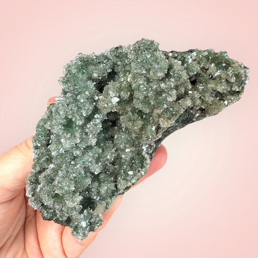 Green Chalcedony Cluster/Specimen