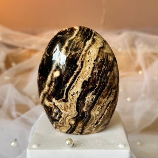 Chocolate Calcite Freeform (a)