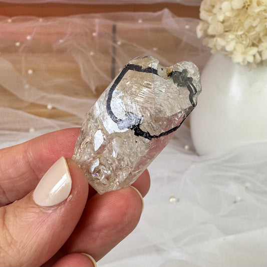 Mini Quartz Enhydro Specimen (9)