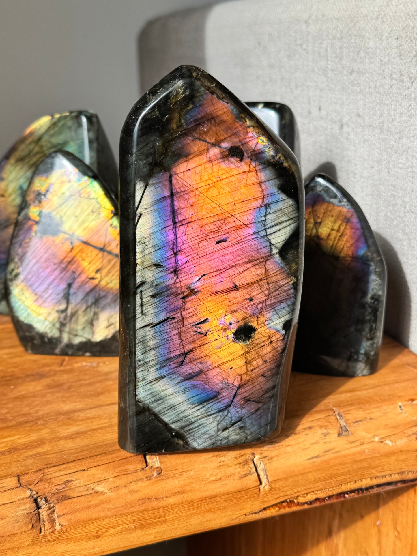 HQ Rainbow Labradorite Freeform