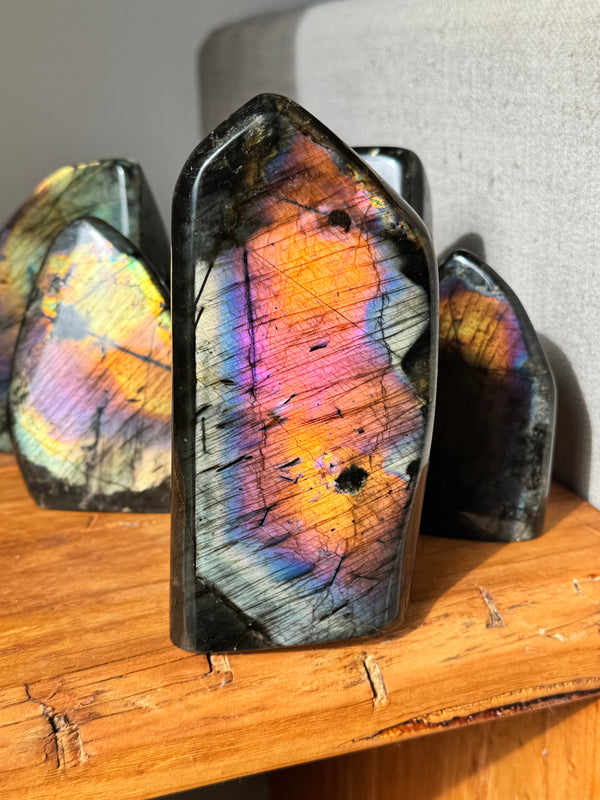 HQ Rainbow Labradorite Freeform