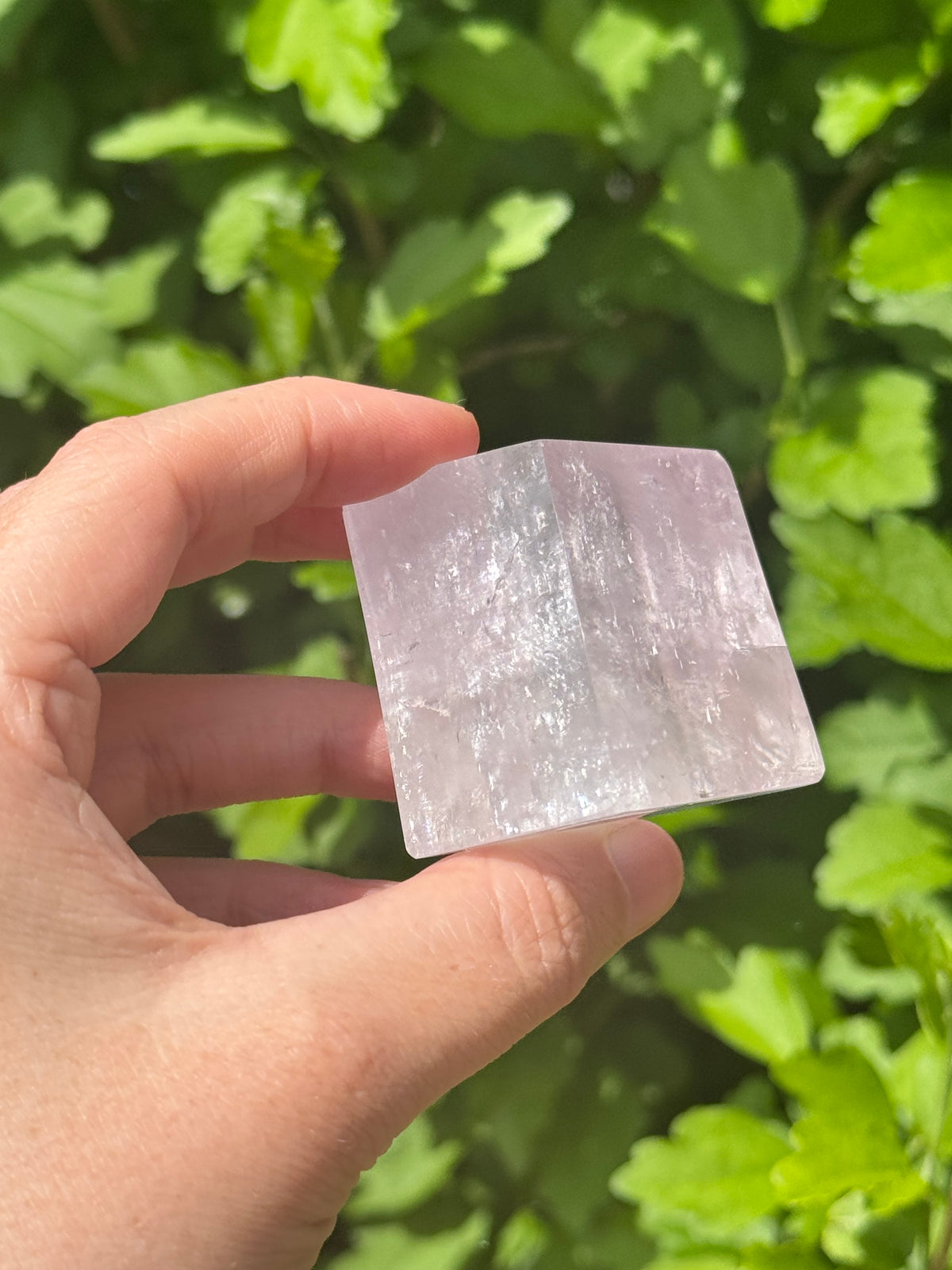 Rare Lilac Optical Calcite Freeform