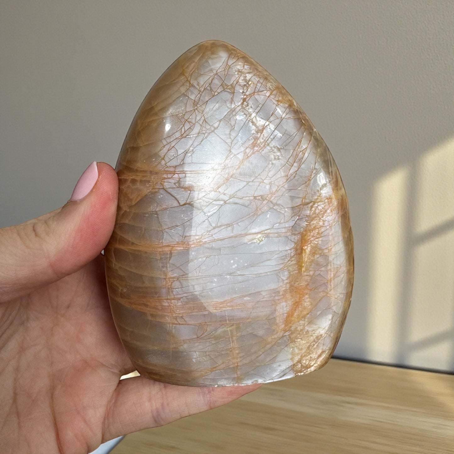 Peach Moonstone Freeform