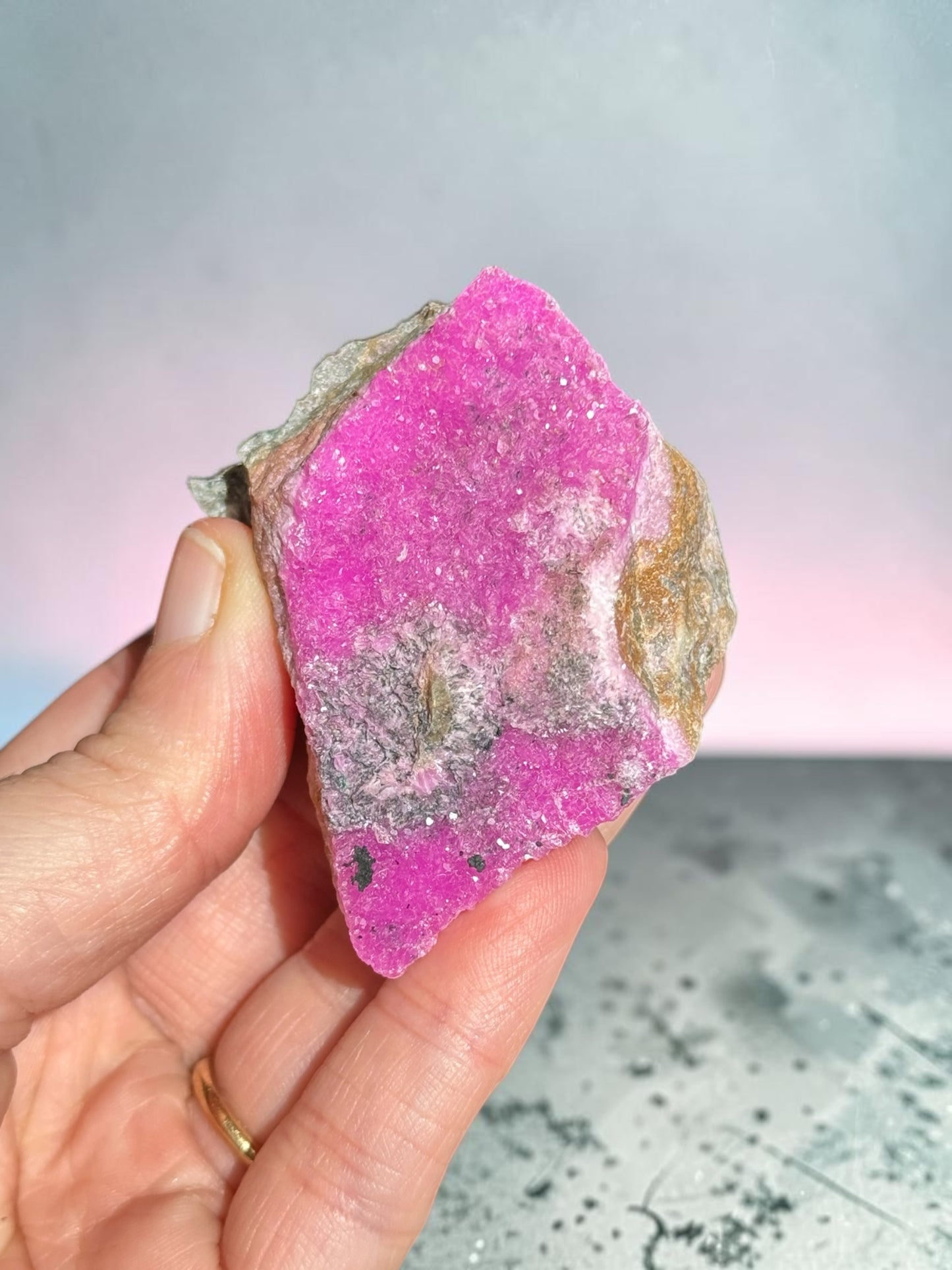 Cobalto Calcite Specimen ~ Congo