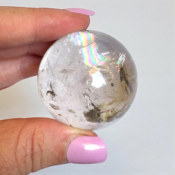 Light Smokey Quartz Sphere 4cm (i)