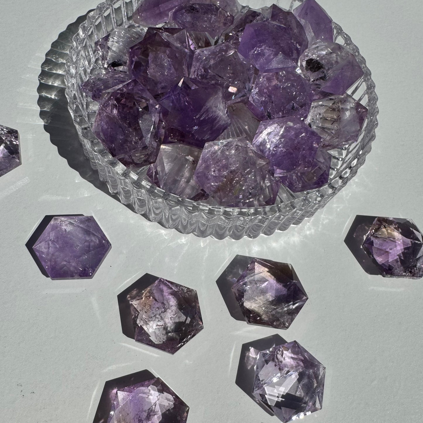 Amethyst Mini Faceted Gusher | Intuitively Chosen