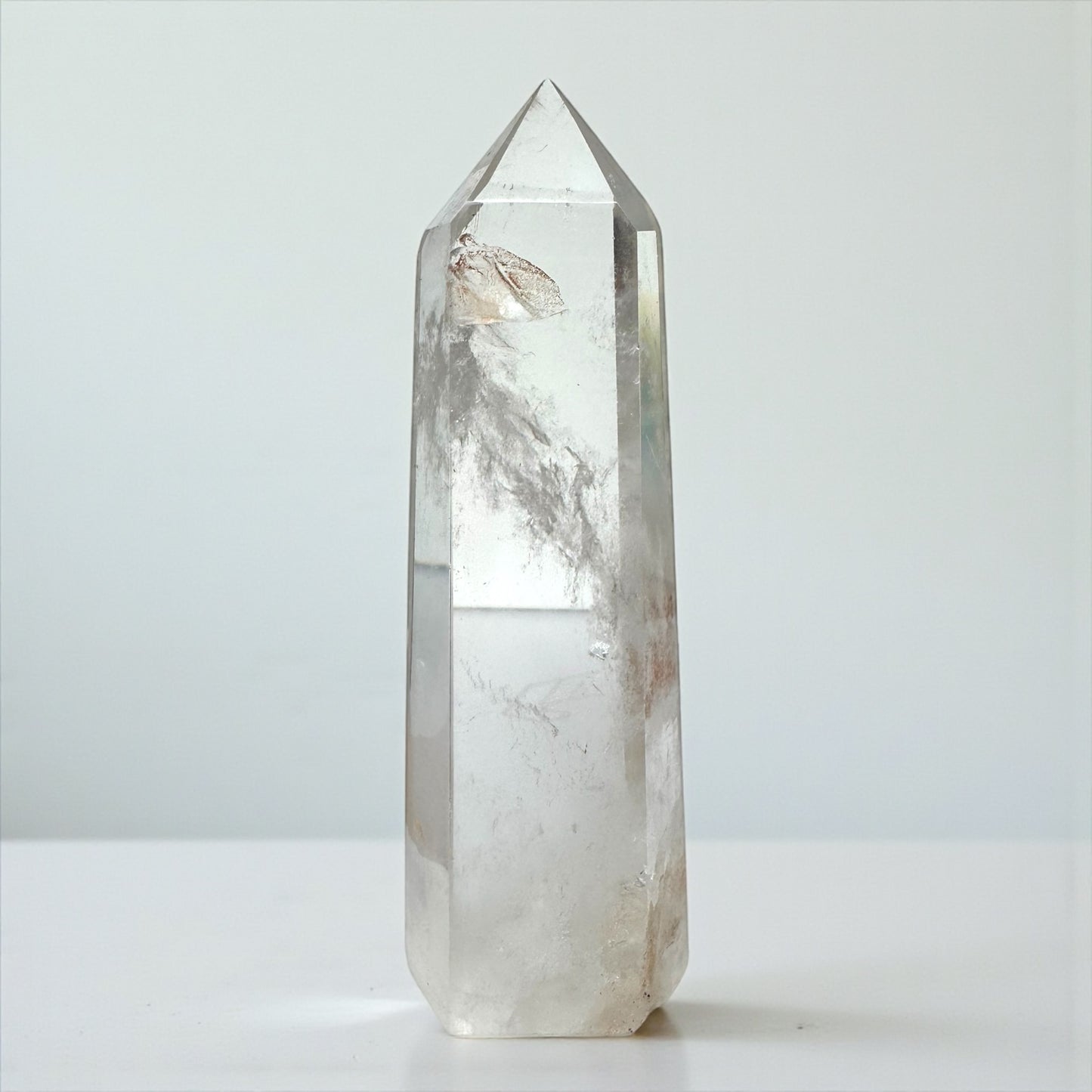 Clear Quartz Tower (b)