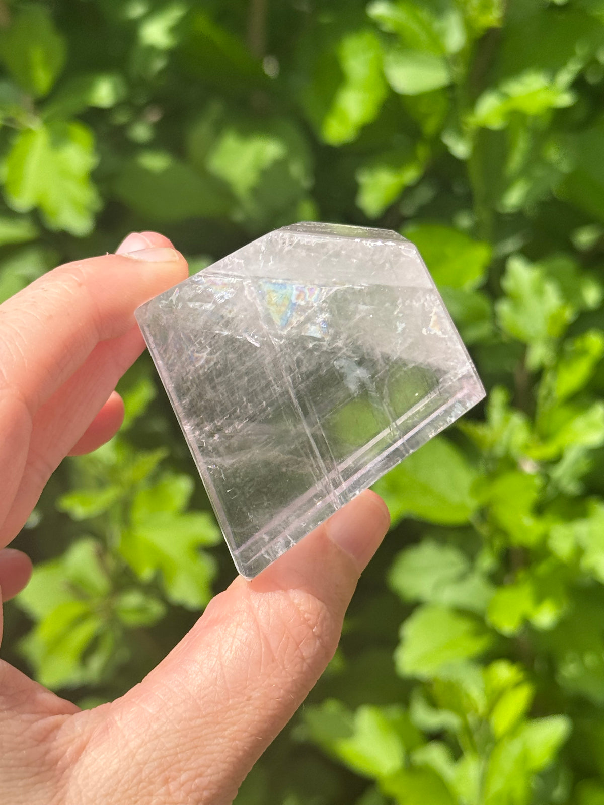 Rare Lilac Optical Calcite Freeform