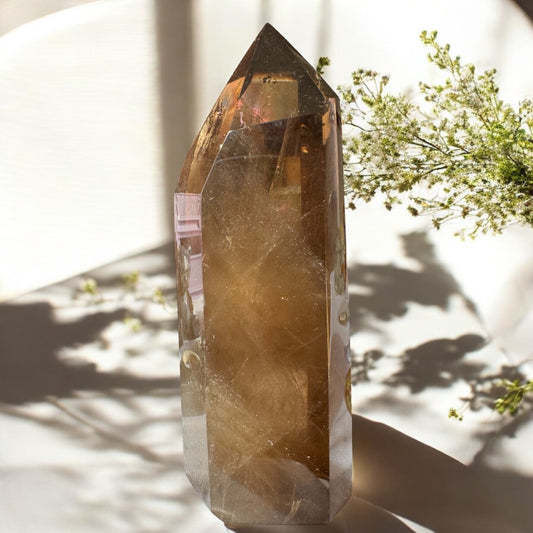 Smokey Quartz Tower