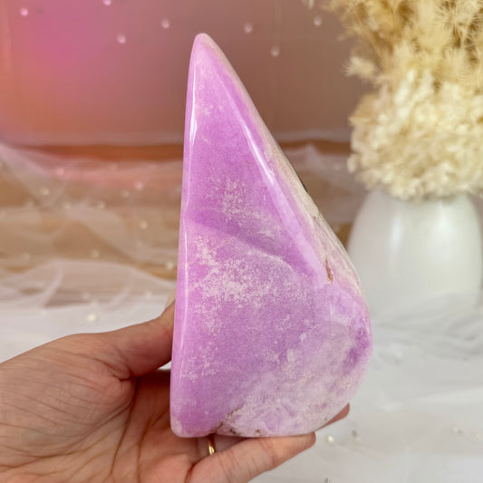 Pink Aragonite Freeform