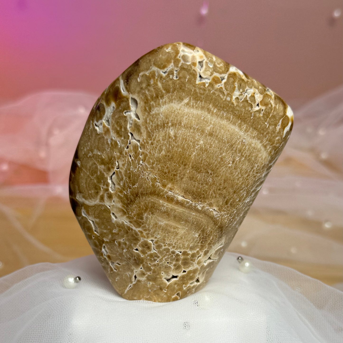 Leopard Chocolate Calcite Freeform