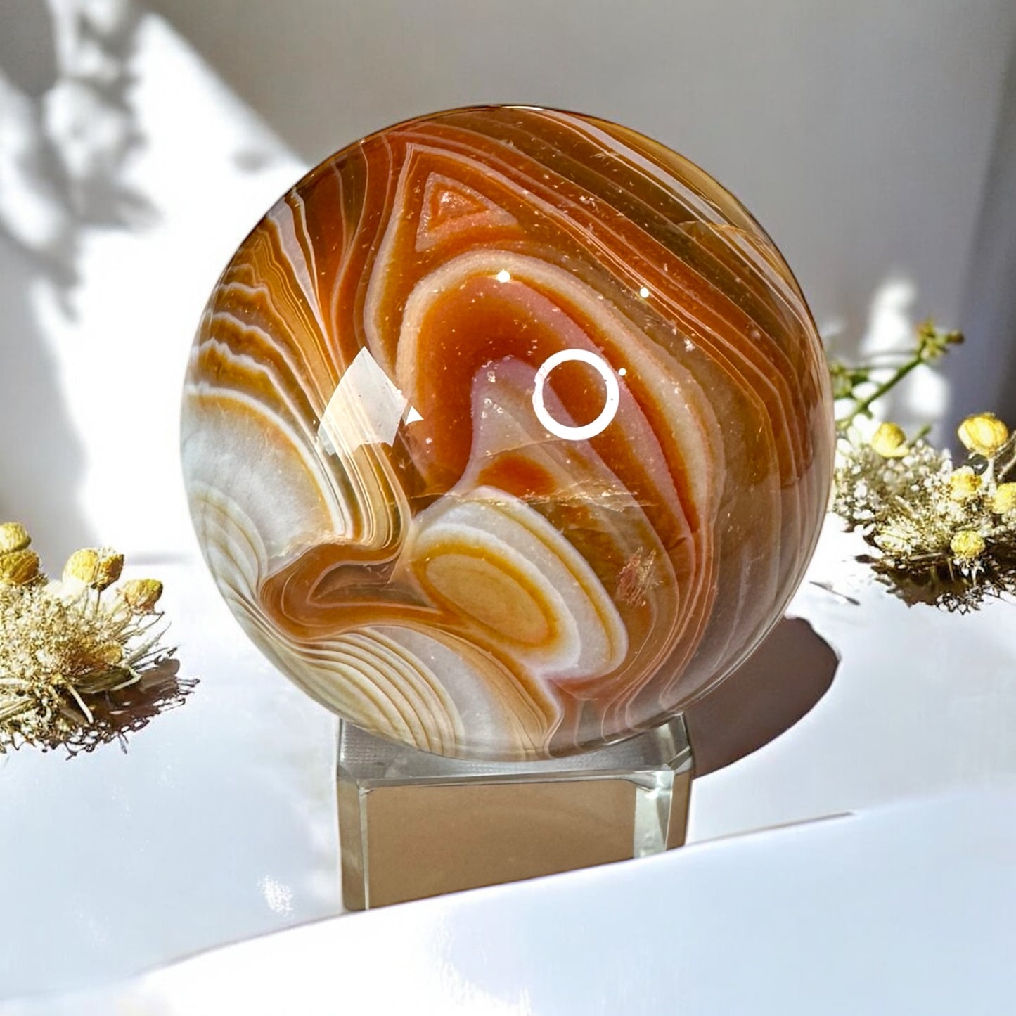 Carnelian Sphere (I) 5.5cm