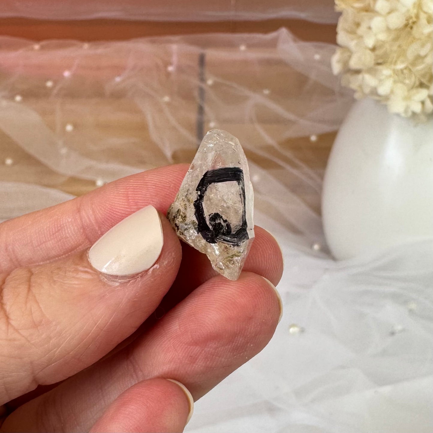 Mini Quartz Enhydro Specimen (19)