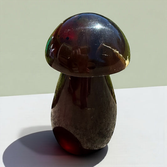 Amber Mushroom Carving