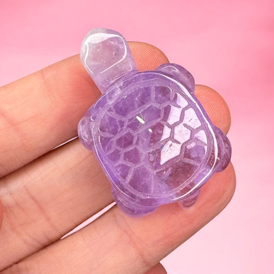 Gemmy Amethyst Turtle