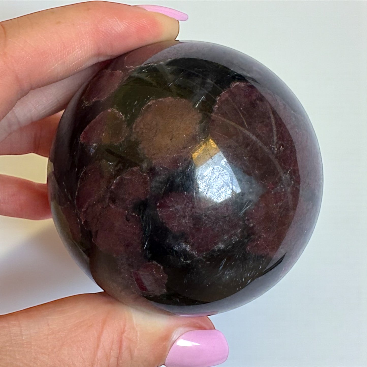 Garnet Sphere 6cm (b)