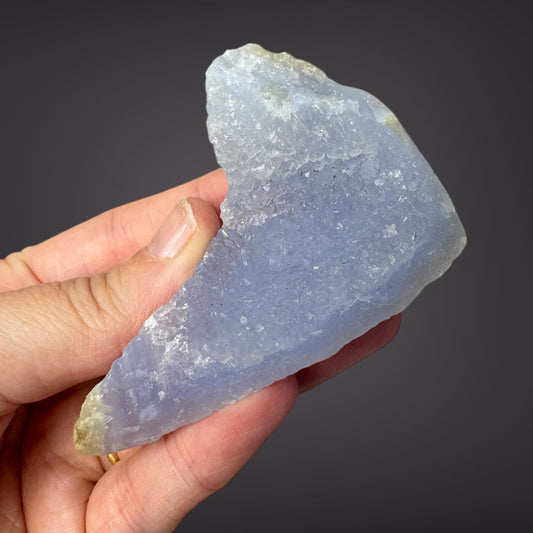 Blue Lace Agate Raw Druzy Cluster