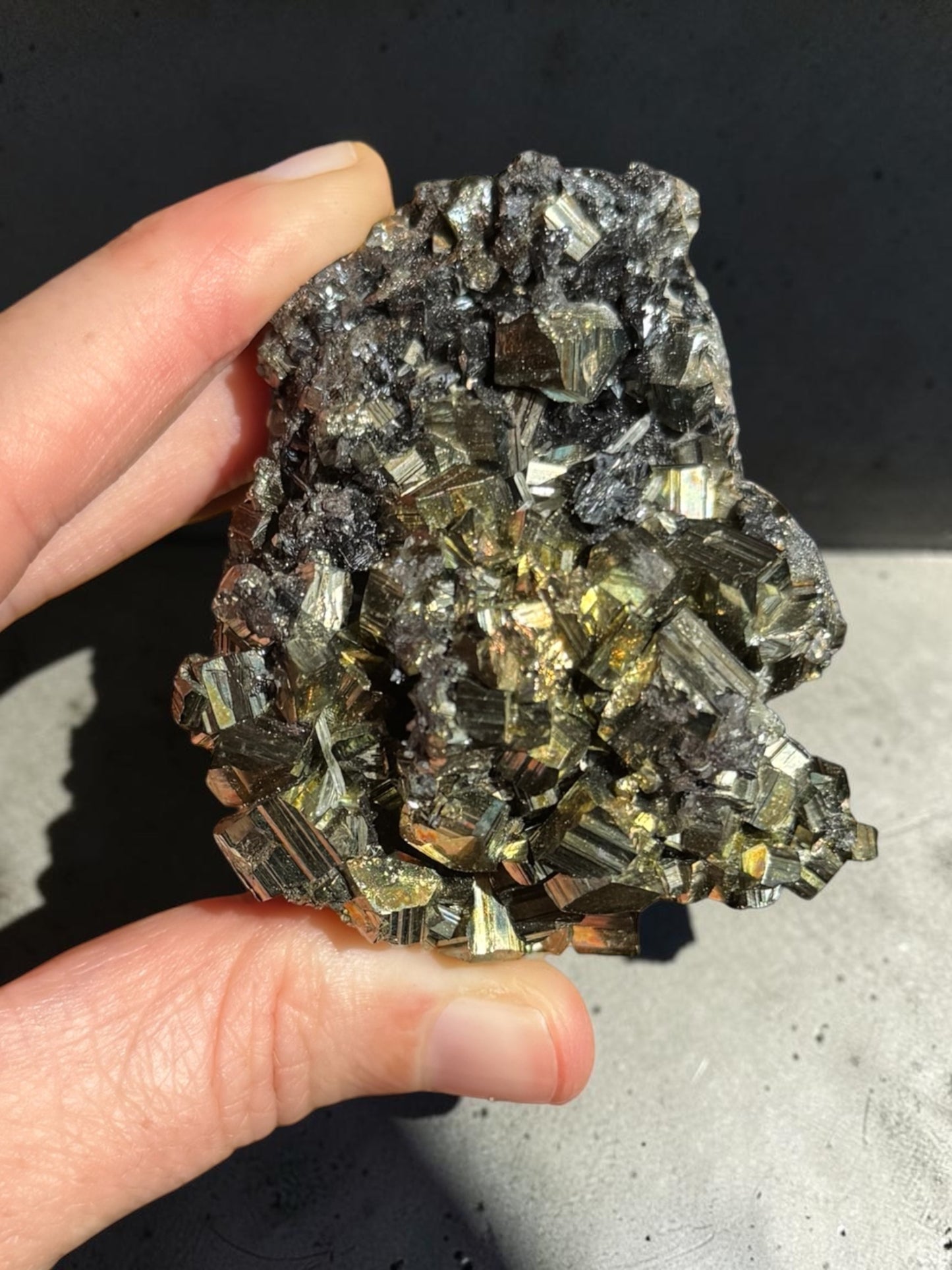 Pyrite with Sphalerite and Quartz Specimen ~ Bulgaria