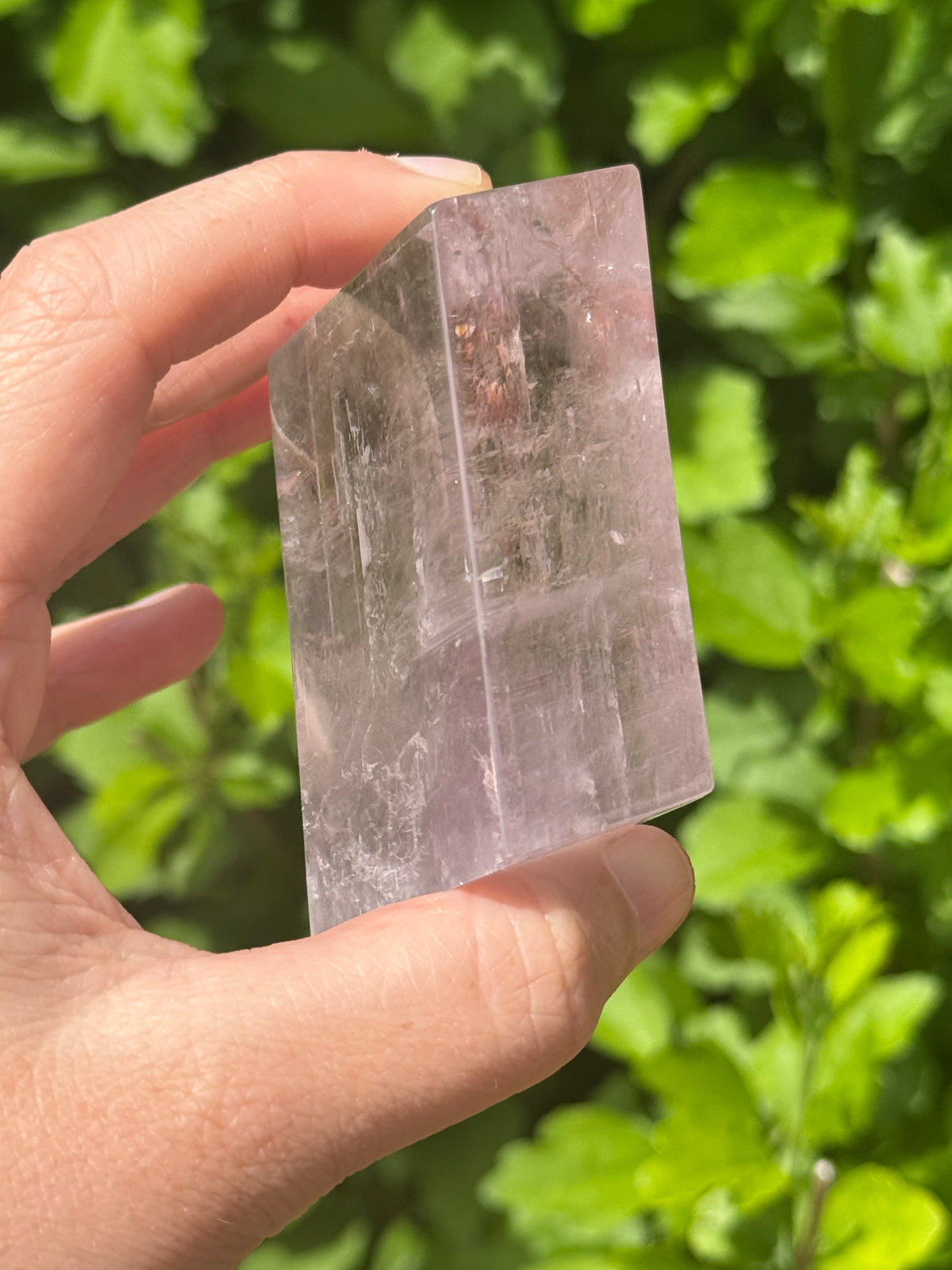 Rare Lilac Optical Calcite Freeform
