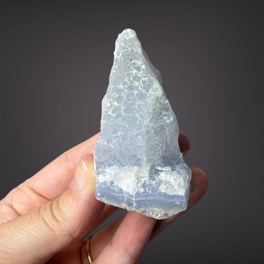 Blue Lace Agate Raw Druzy Cluster