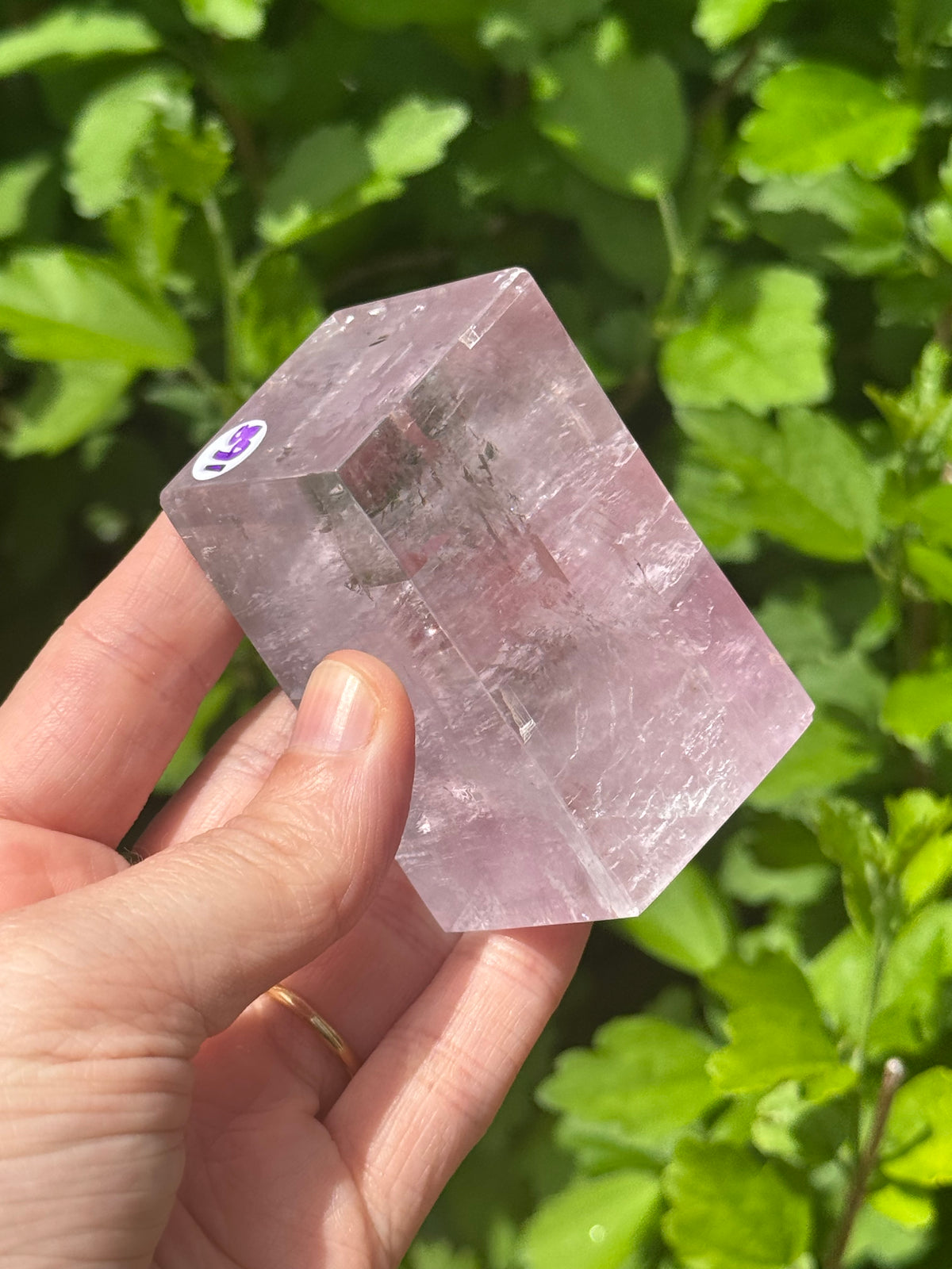 Rare Lilac Optical Calcite Freeform