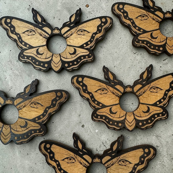 Butterfly Wooden Sphere Stand