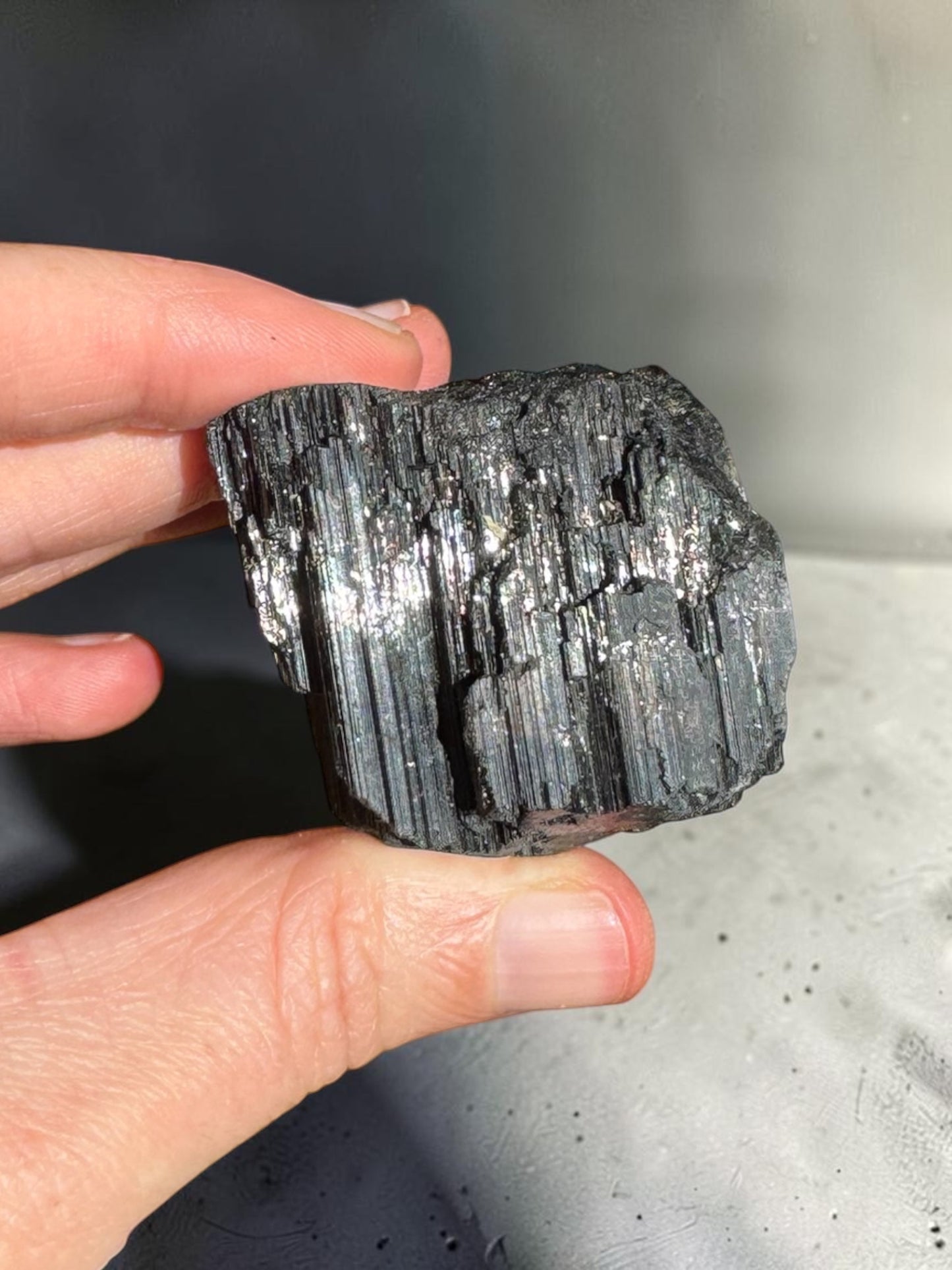 Black Tourmaline Raw Specimen