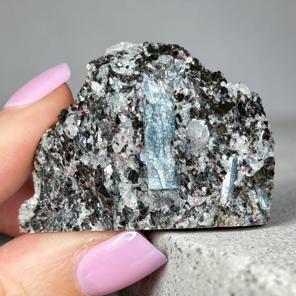 Kyanite, Garnet, Albite & Biotite Specimen