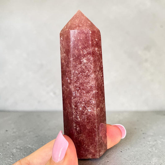 Strawberry Quartz Point