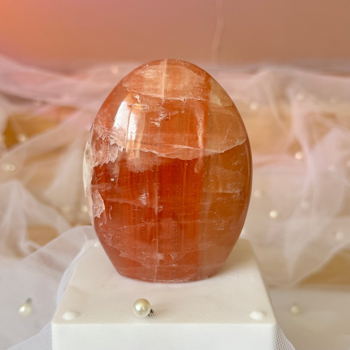 Rose Calcite Freeform (a)