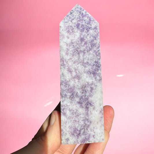 Lepidolite Tower 11cm