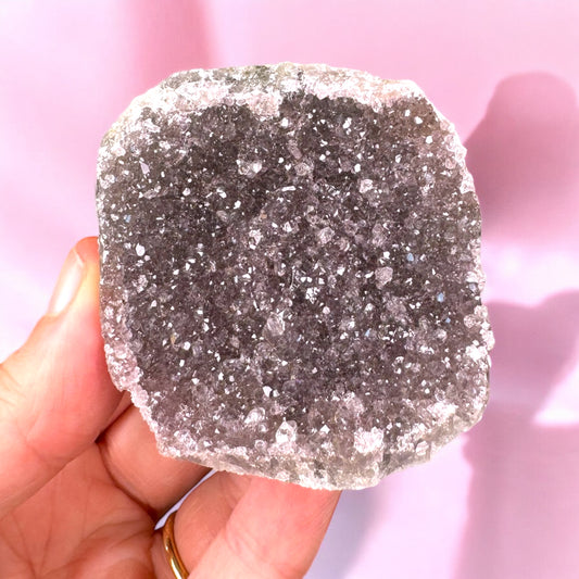 Rainbow Amethyst Cupcake