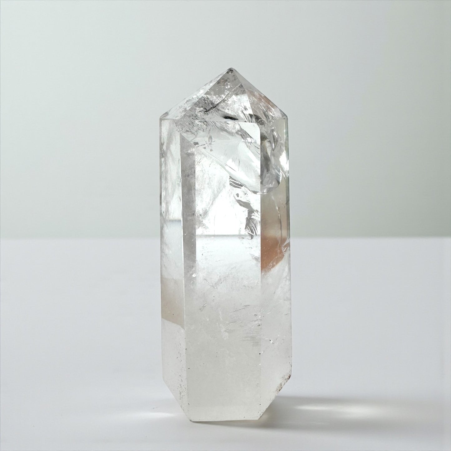 Clear Quartz Tower (b)