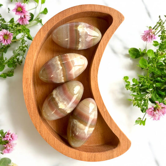 Pink Banded Onyx Shivas | Intuitively Chosen