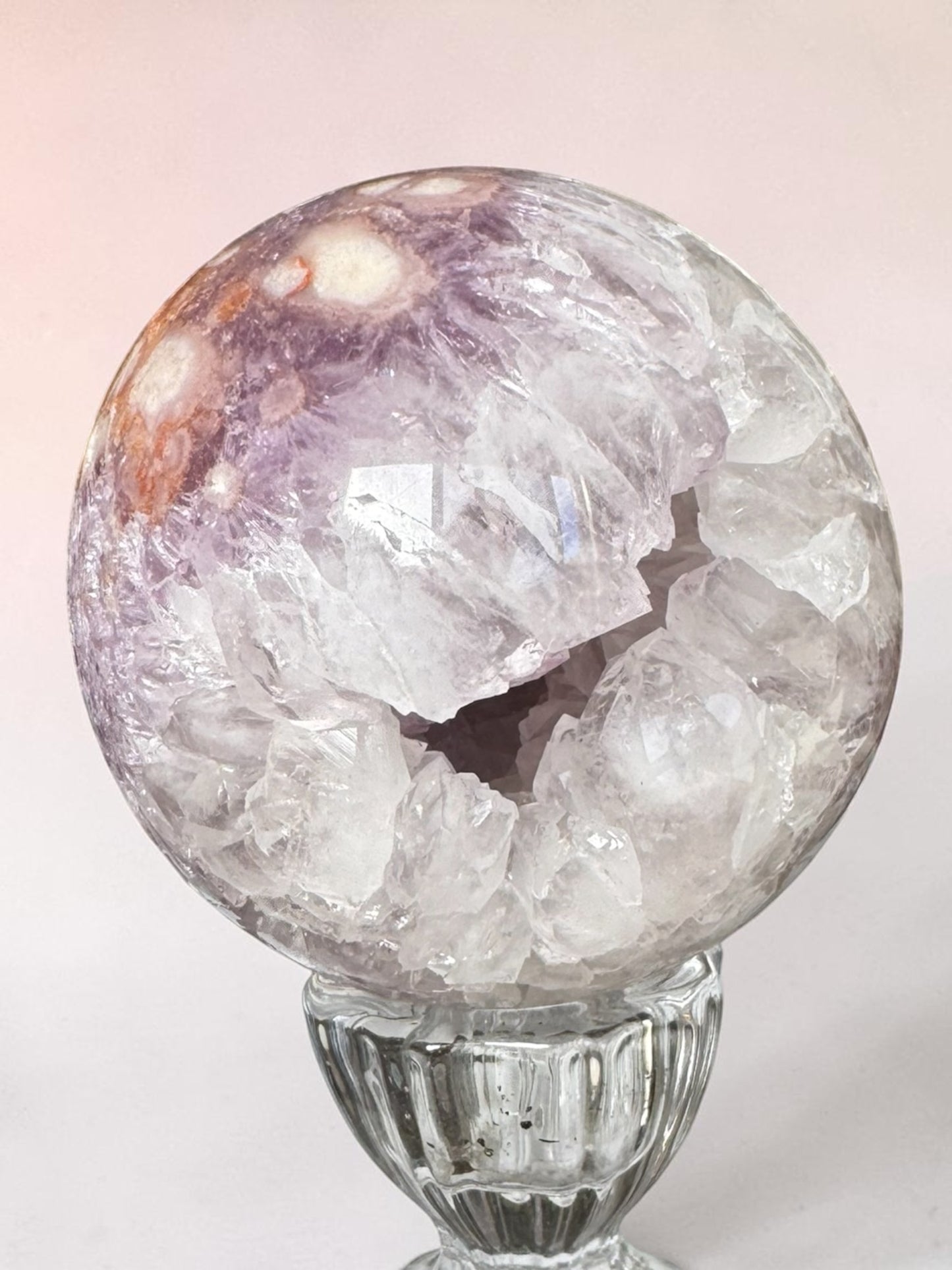 Pink Amethyst Sphere 6.5cm