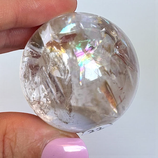 Light Smokey Quartz Sphere 4cm (c)