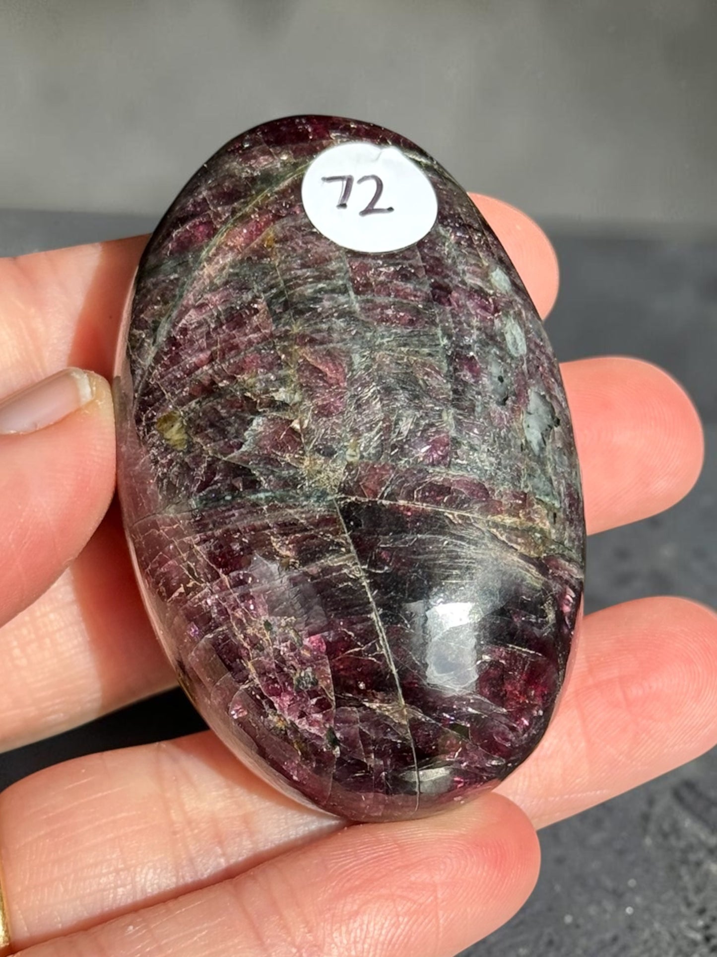 Garnet Palmstone ~ India