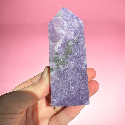 Lepidolite Tower 9.5cm c