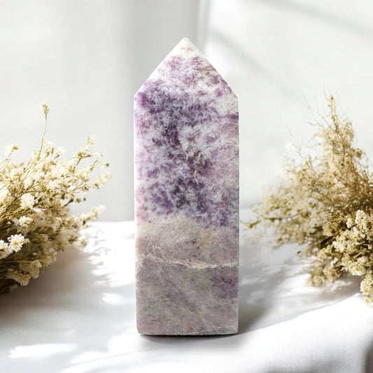Lepidolite Tower