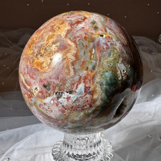 Sea Jasper Sphere 1.427kg