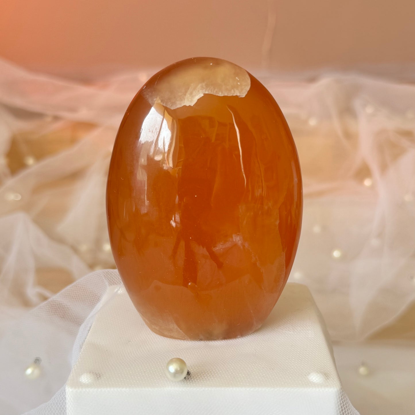 Honey Calcite Freeform (a)