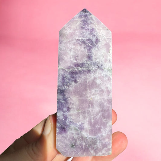 Lepidolite Tower 9cm d