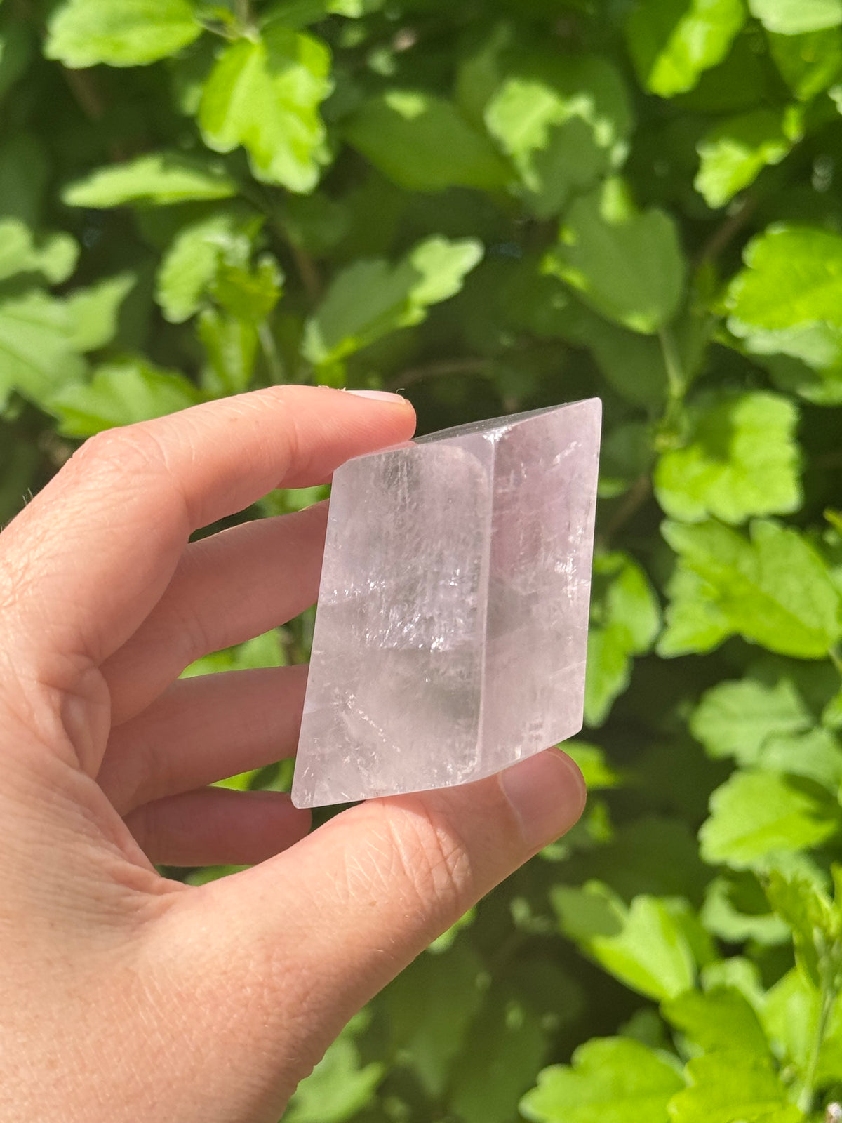 Rare Lilac Optical Calcite Freeform